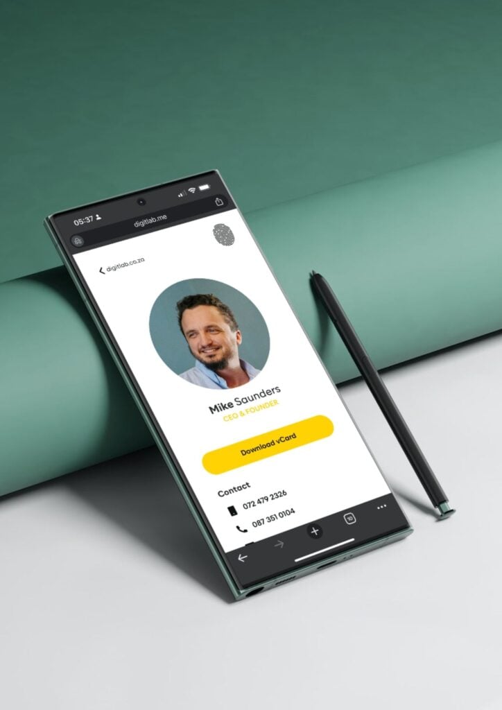 Digital Business Card Android