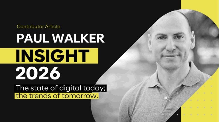 Paul Walker, Fractional CMO and digital growth expert, featured speaker for Insight 2026 event