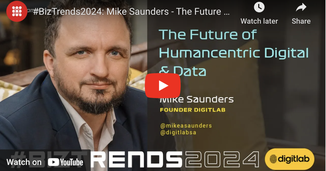 #BizTrends2024: Mike Saunders - The tension between technology and humanity
